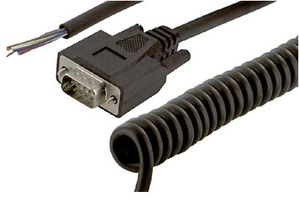 BELDEN 49911A 010S2 COMPUTER CABLE, SERIAL, 90IN, BLACK