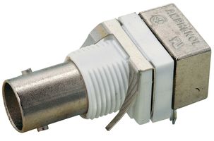 AMPHENOL COMMERCIAL PRODUCTS 456E-717 RF/COAXIAL, BNC JACK, R/A, 75OHM, SOLDER