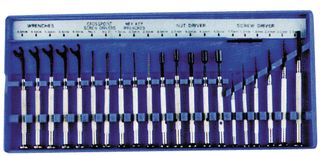DURATOOL D00605 21-Pc. Precision Screwdriver/Nutdriver/Wrench Set