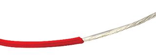 BELDEN 8521 0151000 HOOK-UP WIRE, 1000FT, 16AWG CU WHITE/RED