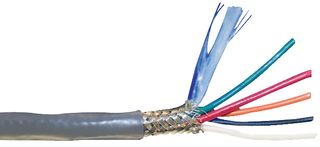 ALPHA WIRE 3420 SL001 SHLD MULTICOND CABLE 20COND 18AWG 1000FT