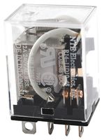NTE ELECTRONICS R14-5D15-12 POWER RELAY, SPDT, 12VDC, 15A, PLUG IN