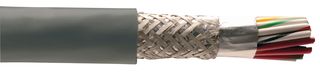 ALPHA WIRE 5152C SL005 SHLD MULTICOND CABLE 2COND 20AWG 100FT