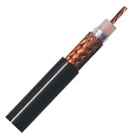 ALPHA WIRE 9813 BK001 COAXIAL CABLE, 1000FT, BLACK