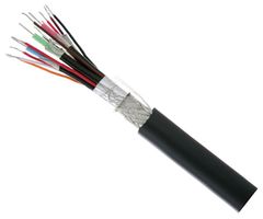 CAROL CABLE C0560-41-10 SHLD MULTIPR CABLE 2PR 1000FT 300V GRY