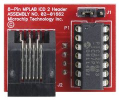 MICROCHIP AC162058 ICD Debug Header for 8-pin PIC12F683