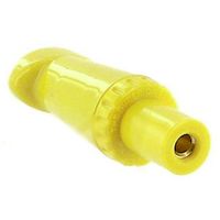 SUPERIOR ELECTRIC PS50GY TEST PLUG, SOCKET-PLUG, 50A, YELLOW