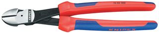 KNIPEX 74 02 200 SIDE CUTTER, DIAGONAL, 3MM, 200MM