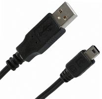 EDAC 628-000-943 COMPUTER CABLE, USB, 5.9FT, BLACK