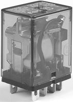 TE CONNECTIVITY / POTTER & BRUMFIELD K10P-11D15-48 POWER RELAY, DPDT, 48VDC, 15A, PLUG IN