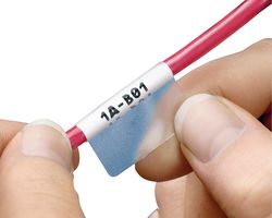 PANDUIT S050X075YAJ Self Laminating Cable ID Markers