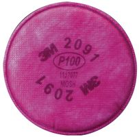 3M 2097 P100 Particulate Filter with Nuisance Level Organic Vapor Relief