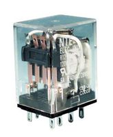 NTE ELECTRONICS R12-17A3-120 POWER RELAY, 4PDT, 120VAC, 5A, PLUG IN