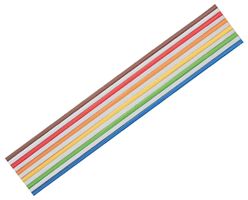 PRO POWER 5006684 RIBBON CABLE, 4COND, PER M, 24AWG, 300V