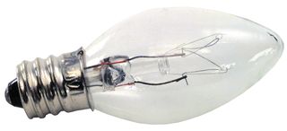 SPC TECHNOLOGY 7C7/120V LAMP, INCANDESCENT, CAND, 120V, 7W