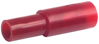 SPC TECHNOLOGY CBR-DY-1815 TERMINAL, FEMALE BULLET, 0.156IN, RED