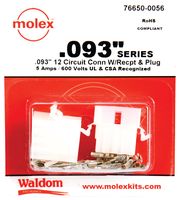 MOLEX 76650-0056 .093&quot; Power Connector Kit