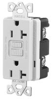 HUBBELL WIRING DEVICES GF20OWL Ground Fault Circuit Interrupter Receptacle