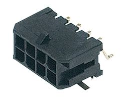 MOLEX 43045-0411 PLUG &amp; SOCKET CONNECTOR, HEADER, 4POS, 3MM
