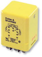 TE CONNECTIVITY / POTTER & BRUMFIELD CLF-41-70010 TIME DELAY RELAY, DPDT, 10SEC, 120VAC