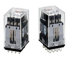 OMRON INDUSTRIAL AUTOMATION G2AK-232A-DC24 POWER RELAY, DPDT, 24VDC, 500mA, PLUG IN