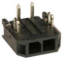 MOLEX 43045-0421 PLUG &amp; SOCKET CONNECTOR, HEADER, 4POS, 3MM