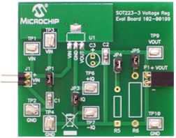 MICROCHIP SOT223-3EV-VREG Voltage Regulator Eval. Board
