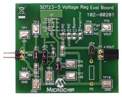 MICROCHIP SOT23-5EV-VREG Voltage Regulator Evaluation Board