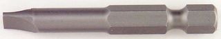 WIHA 74012 Slotted Bit with 1/4&quot; Hex Drive