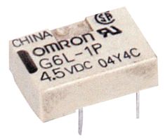 OMRON G6L-1P-DC4.5 SIGNAL RELAY, SPST-NO, 4.5VDC, 1A, THD