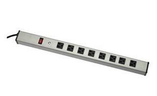 WIREMOLD 7712ULBD20R POWER OUTLET STRIP, 12 OUTLET, 20A