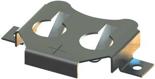 KEYSTONE 3010 BATTERY HOLDER, 23MM COIN CELL, SMD