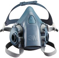 3M 7502 Half Facepiece Respirator, Medium-Size