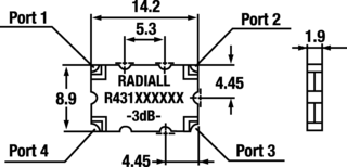 RADIALL R431211005 RF/Coaxial Connector
