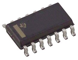 TEXAS INSTRUMENTS TL084CDR IC, OP-AMP, 3MHZ, 13V/&aelig;s, SOIC-14