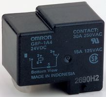 OMRON ELECTRONIC COMPONENTS G8P-1AP DC12 AUTOMOTIVE RELAY, SPST-NO, 12VDC, 30A