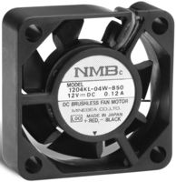 NMB TECHNOLOGIES 1204KL-01W-B30-B00 AXIAL FAN, 30MM, 5VDC, 100mA