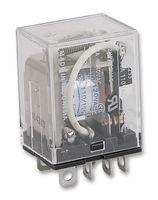 OMRON INDUSTRIAL AUTOMATION LY2 110/120 VAC POWER RELAY, DPDT, 120VAC, 10A, PLUG IN