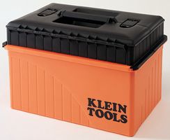 KLEIN TOOLS 54705 TOOL BOX, SLIDE TOP, PLASTIC