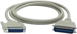 GC ELECTRONICS 45-202 PRINTER CABLE, PARALLEL, 2FT, PUTTY
