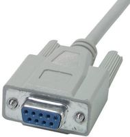GC ELECTRONICS 45-320 COMPUTER CABLE, SERIAL, 6FT, PUTTY