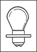 SPC TECHNOLOGY 88 LAMP, INCAND, BAYONET, 6.8V, 12.98W