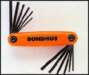 BONDHUS 12592 Tools, Sets Hex bits