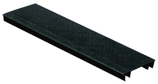 PANDUIT HC1.5BL6 Hinged Duct Cover, PVC, 1.5&quot;W X 6, Black