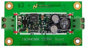 NATIONAL SEMICONDUCTOR LM3445-120VSMEV/NOPB LED Driver Eval. Board