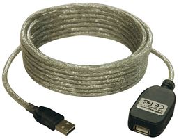 TRIPP-LITE U026-016 EXTENSION CABLE, USB 2.0, 16FT, BLACK