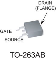 FAIRCHILD SEMICONDUCTOR FDB6670AL N CHANNEL MOSFET, 30V, 80A TO-263AB