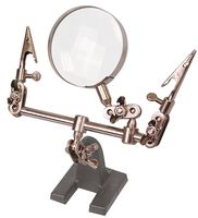 DURATOOL 22-9730 Third-Hand Clamp Tool w/Magnifier