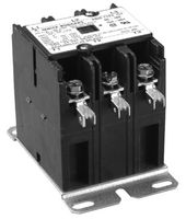 STANCOR 90-161 CONTACTOR, 3PST-NO, 120VAC, 35A, PLUG IN