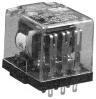 GUARDIAN ELECTRIC 1220-3C-120A POWER RELAY, 3PDT, 120VAC, 10A, PLUG IN